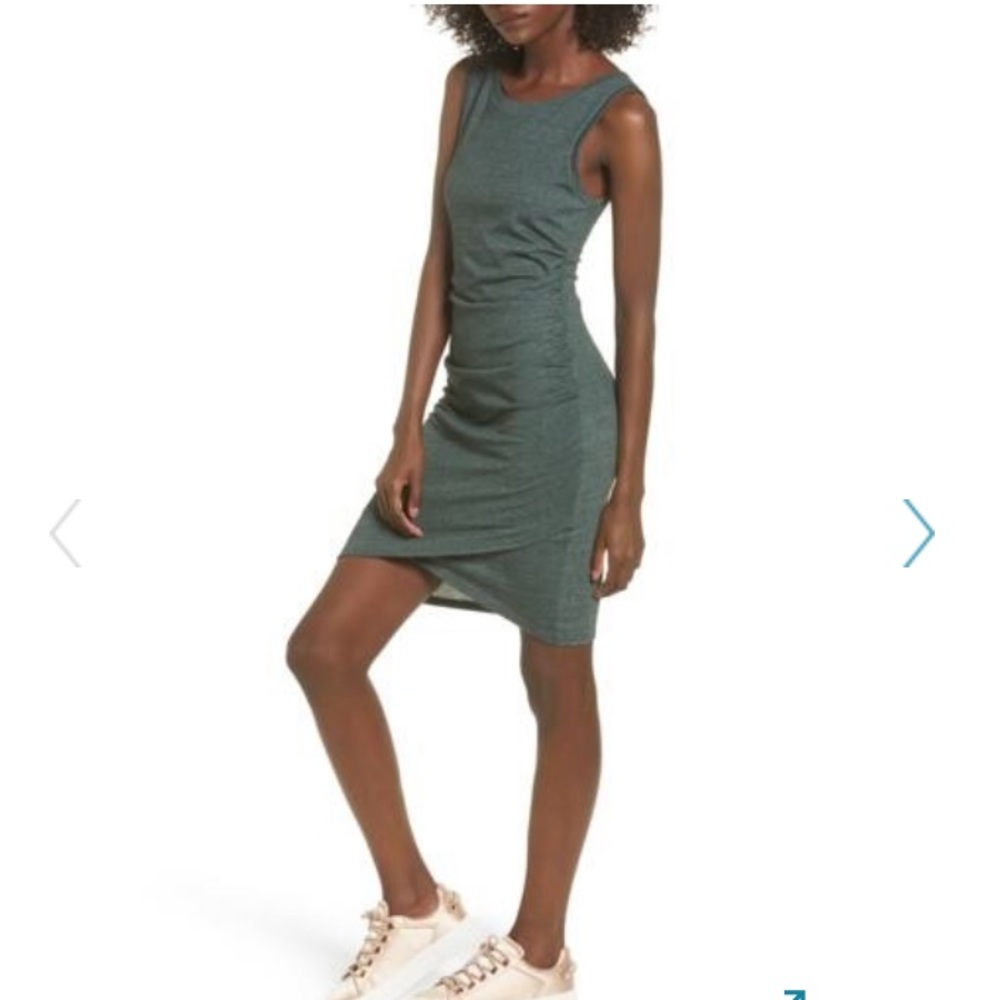 NWT Leith ruched bodycon dress